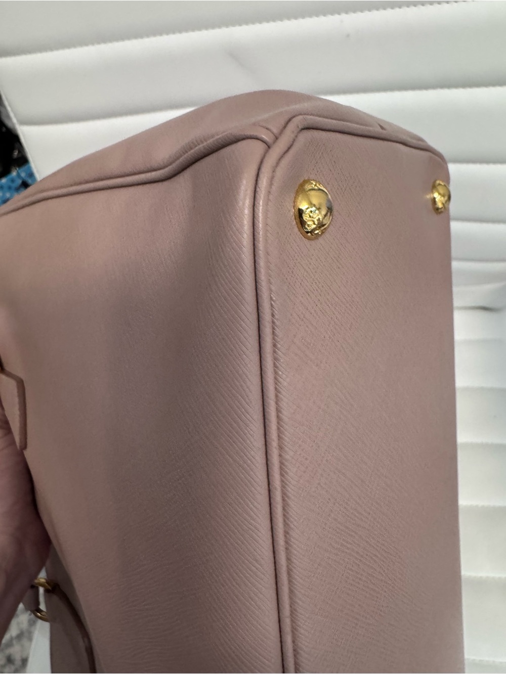 Prada Saffiano Galleria Tote in Dusty Rose - Picture 8 of 14